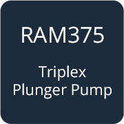 RAM375 - Triplex Plunger Pumps